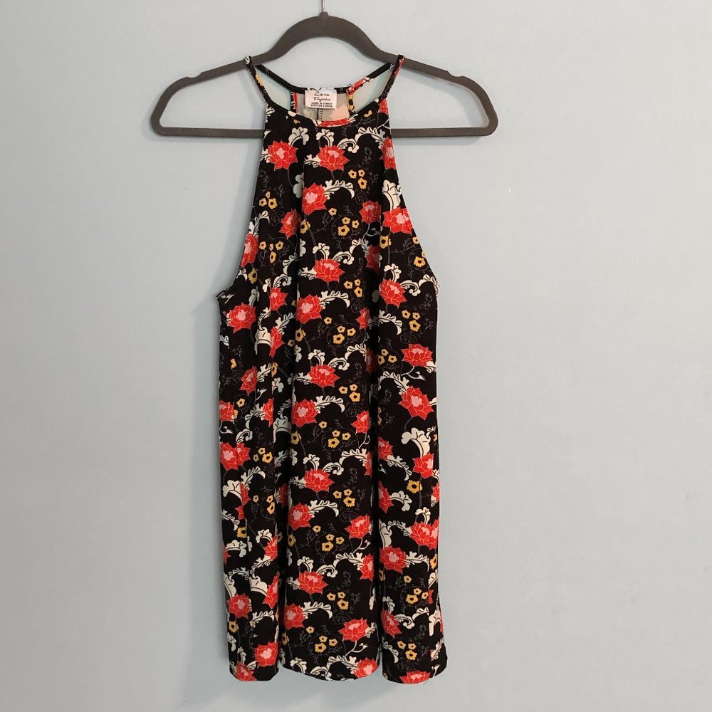 Zara Trafaluc Patterned Mini Swing Dress